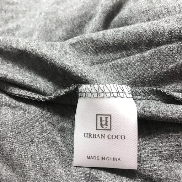 Urban CoCo Women's Drape Open Front Cardigan - Picture 6 of 7